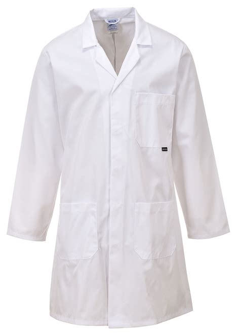  The Lab coat sheds water easily
